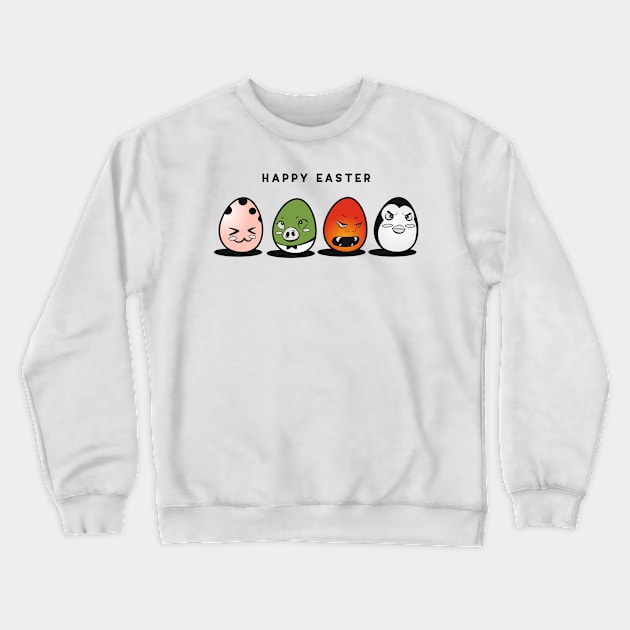 Happy Easter Crewneck Sweatshirt by Whatastory